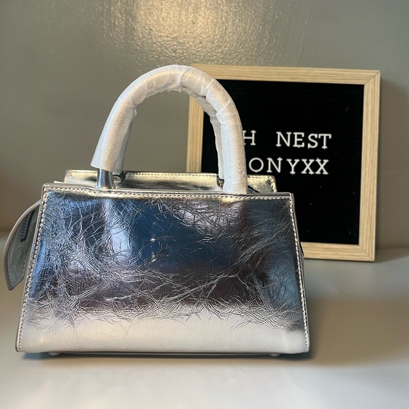 Brandon Blackwood cracked metal Arlen Bag - Picture 6 of 8